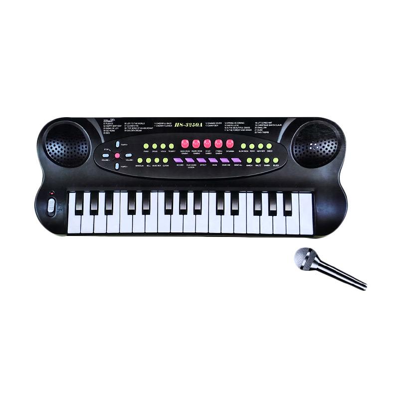 jual toylogy keyboard electronic piano hs 2350 mainan alat musik anak hitam harga jual toylogy keyboard electronic piano hs 2350 mainan alat musik anak hitam harga
