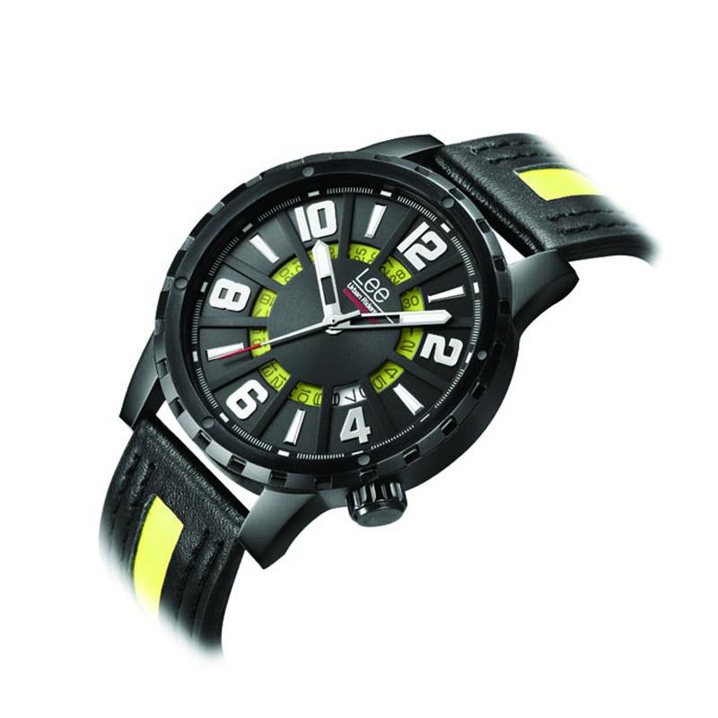 Jual Lee Watch LES-M35DBL9-19 Jam Tangan Pria - Hitam 