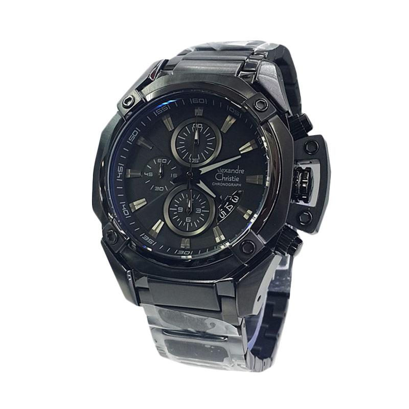 jual alexandre christie ac6225 mc stainless steel jam tangan pria black harga jual alexandre christie ac6225 mc stainless steel jam tangan pria black harga