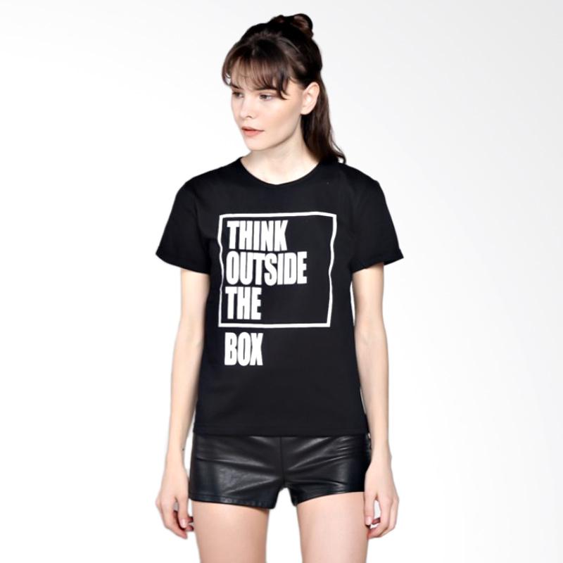 Jual ELLIPSES INC Tumblr Tee Think Outside T-Shirt Kaos