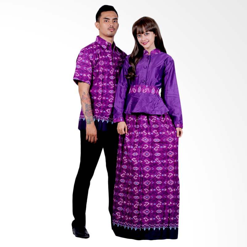 batik gamis couple ethnic Batik Katun Putri Premium Gamis Solo Ayu Velvet Jual