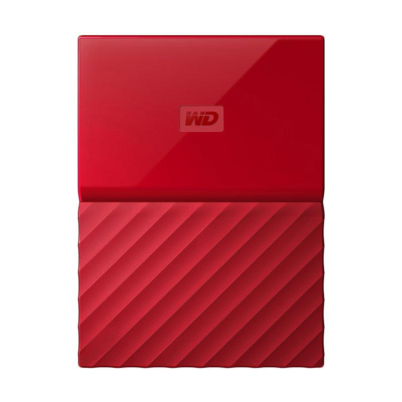 Jual Western Digital HDD 2.5 WD PASSPORT ULTRA 1TB 3.0 NEW - Merah di