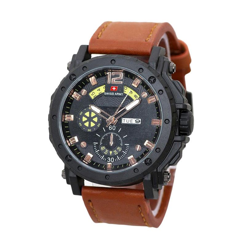 harga mirage crhono variasi jam tangan pria hitam gold harga mirage crhono variasi jam tangan pria hitam gold