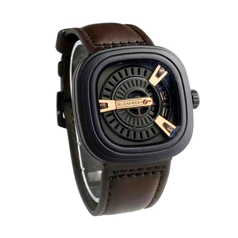 jual sevenfriday design casual premium jam tangan pria brown harga kualitas jual sevenfriday design casual premium jam tangan pria brown harga kualitas