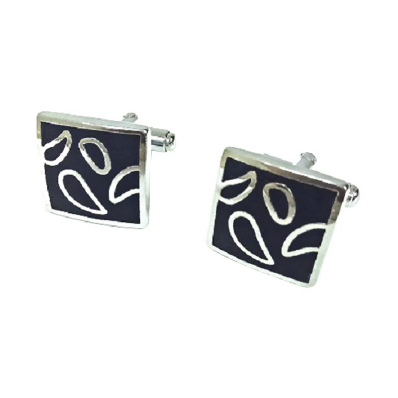 Jual Houseofcuff Cufflinks French  Cuff  Square BW 005 