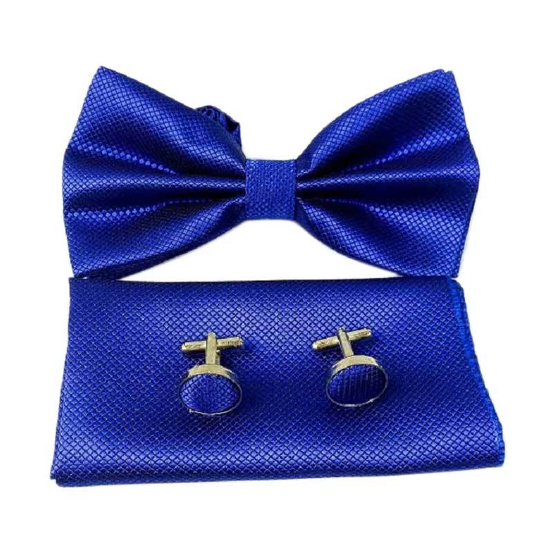 jual houseofcuff paket aksesoris pria bright blue bow jual houseofcuff paket aksesoris pria bright blue bow