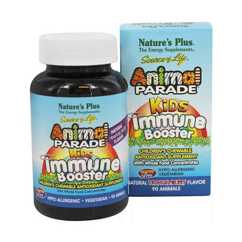 Jual Nature's Plus Animal Parade Kids Immune Booster Multivitamin dan ...