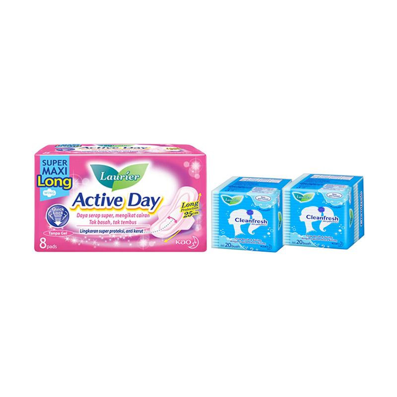 jual laurier active day maxi wing 8s laurier cleanfresh non perfume pantyliner jual laurier active day maxi wing 8s laurier cleanfresh non perfume pantyliner