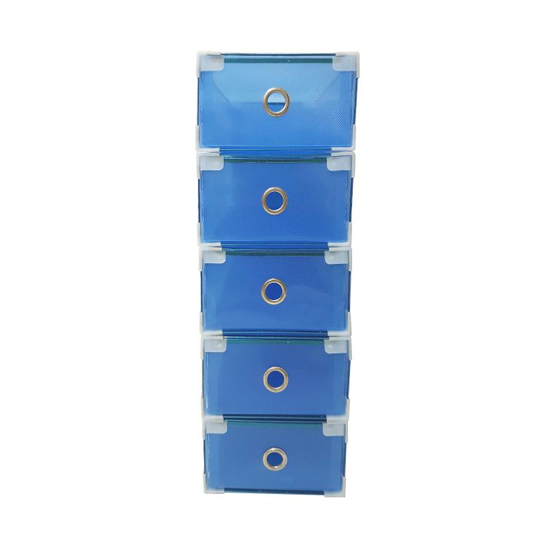 Jual Miracle Kotak Sepatu Slide Plastik with List Metal