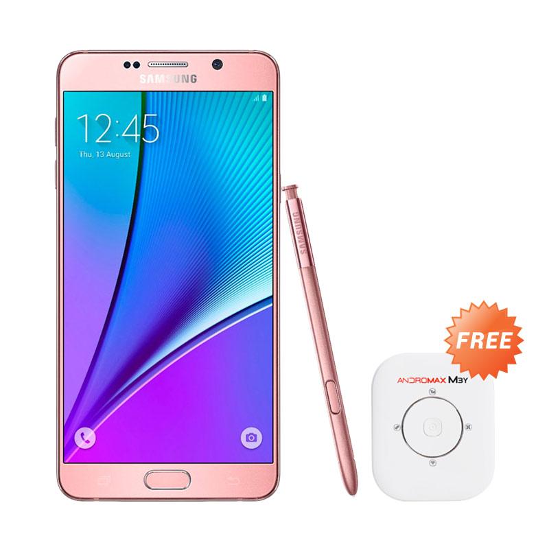 âˆš Samsung Galaxy Note 5 Smartphone - Pink Gold [32 Gb/4 Gb] Free