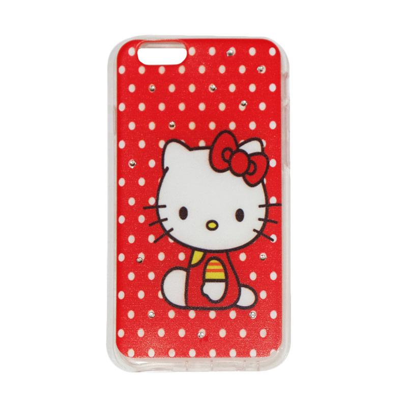 jual qcf ultrathin silicone hello sparkling swarovski casing for apple iphone 6g or 6s jual qcf ultrathin silicone hello sparkling swarovski casing for apple iphone 6g or 6s