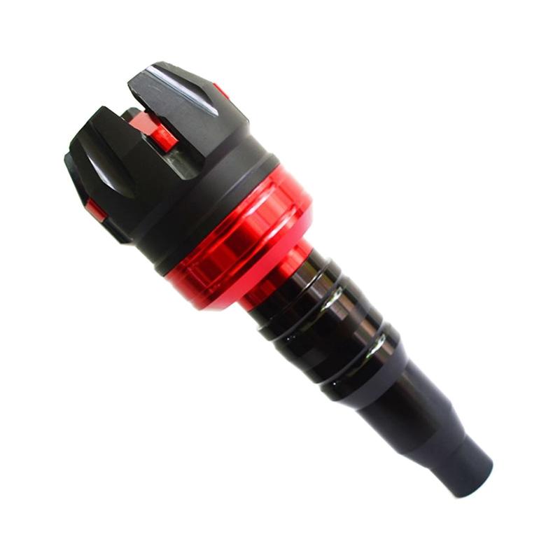 raja motor_raja motor model kuncup cnc pelindung body motor sport universal dan knalpot for yamaha nmax   merah hitam  dkr9003 merah _full03