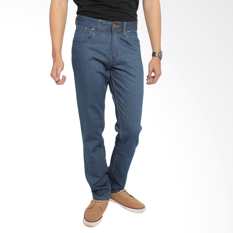 2nd RED 121272 FS Jeans Raw Celana Panjang Pria - Blue Grey