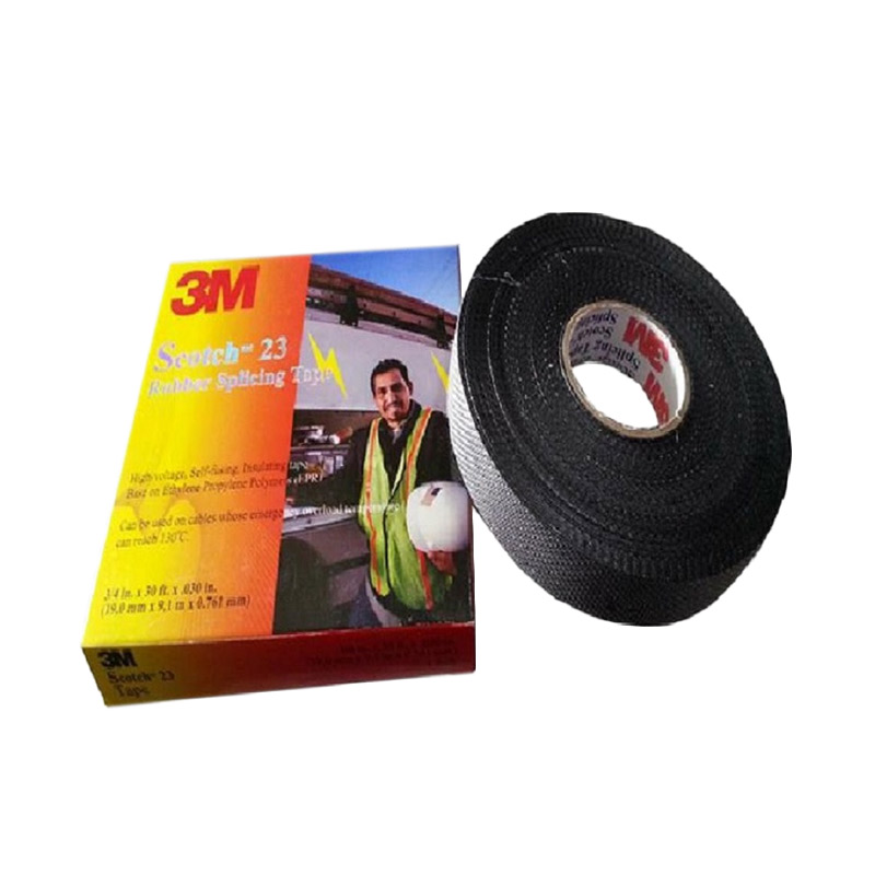 Jual 3M Isolasi Listrik Scotch 23 Rubber Splicing Tape