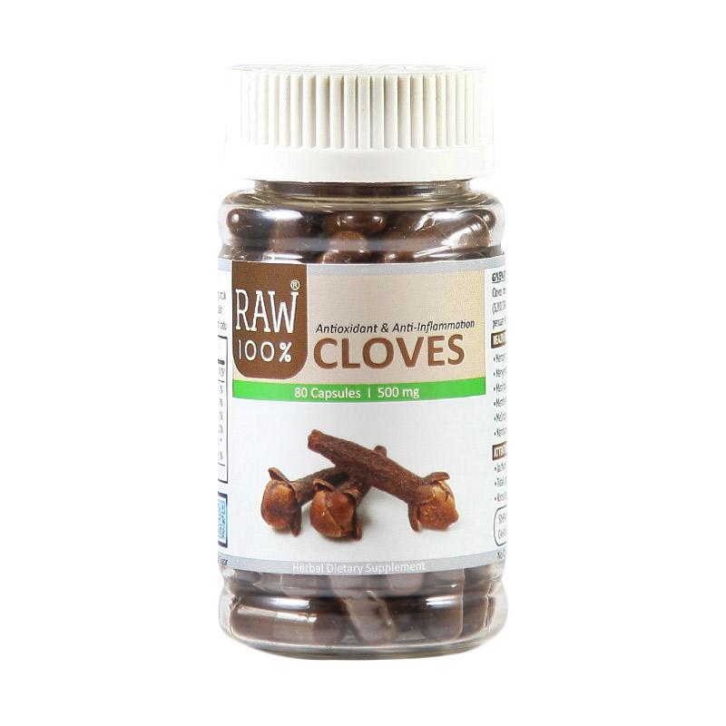 Jual RAW100 Cloves / Cough, Sore Throat, Tootache, Asthma di Seller