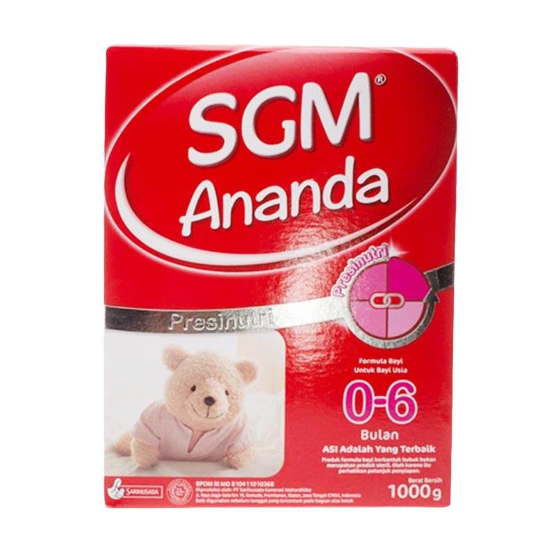jual sgm ananda presinutri formula 1000 g 0 6 bulan harga kualitas terjamin jual sgm ananda presinutri formula 1000 g 0 6 bulan harga kualitas terjamin