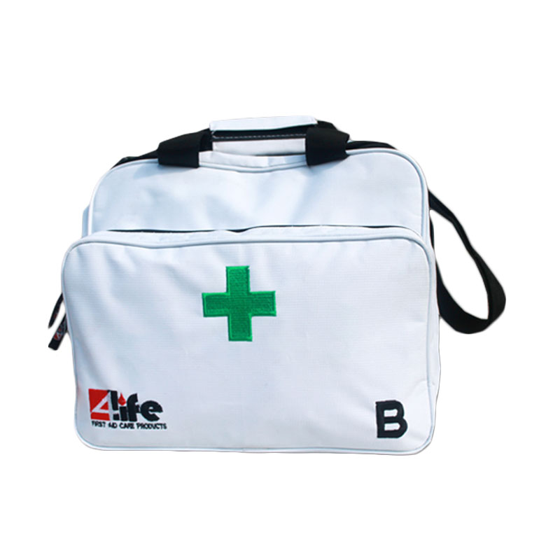 Jual 4life First Aid Kit White Bag Type B Sesuai Peraturan Kementerian Online Oktober 2020 Blibli Com