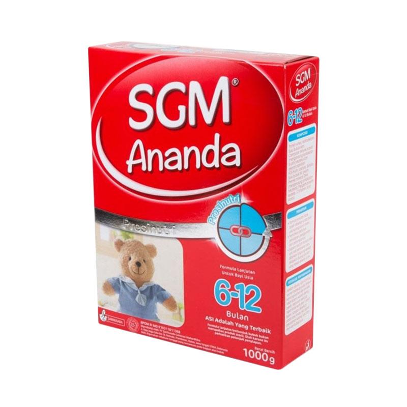 Jual SGM Ananda 2 Susu Formula [1000 g] Online - Harga