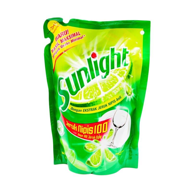 Jual SUNLIGHT Lime Cairan  Pencuci  Piring 400 mL Pouchx 6 