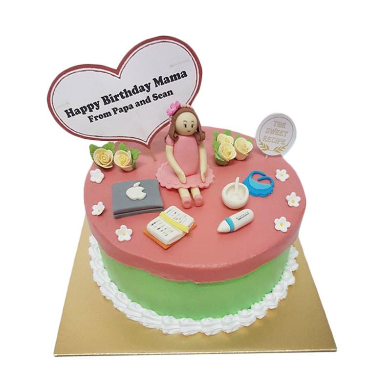 Jual The Sweet Recipe Wife Cake Kue Tart Fondant di Seller THE SWEET