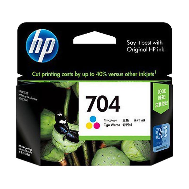 Jual Hp Ink Cartridge 704 Original Murah - Harga Diskon Juni 2024 | Blibli