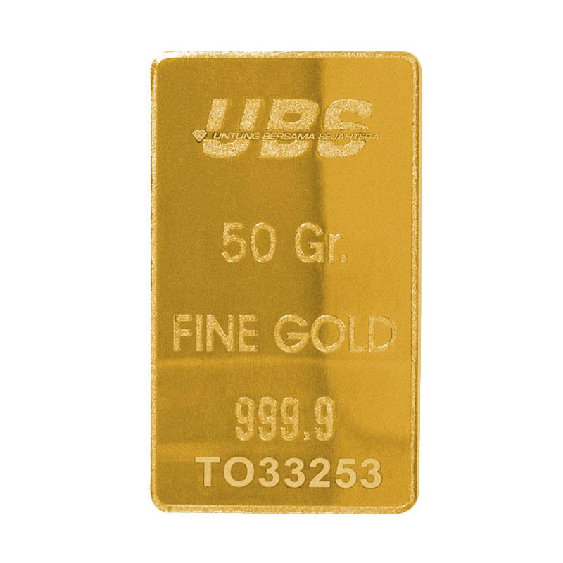 â Ubs Emas Logam Mulia [50 G] Terbaru Agustus 2021 harga murah
