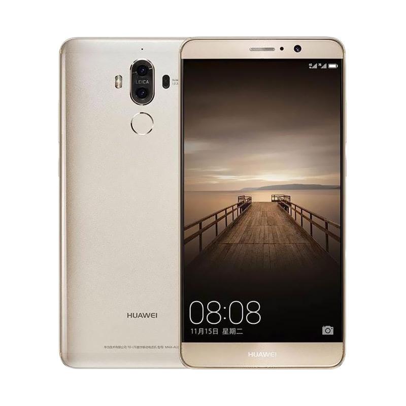 Jual Huawei Mate 9 Smartphone - Gold [64GB/RAM 4GB] Murah
