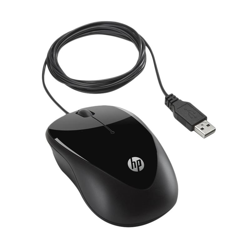 jual hp x1000 wired mouse hitam harga jual hp x1000 wired mouse hitam harga