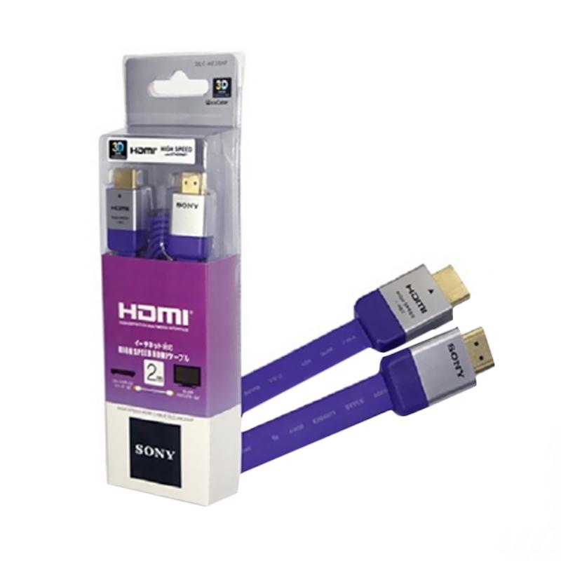 Jual SONY Kabel HDMI - Purple [2 m] Online - Harga 