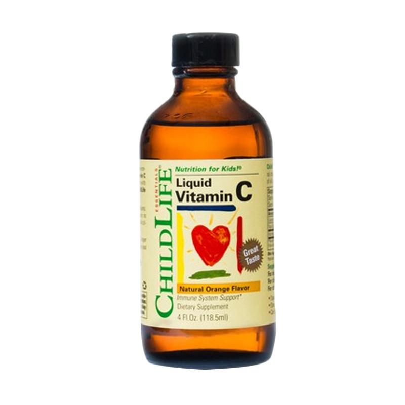 Jual ChildLife Liquid Vitamin C Natural Orange Flavor Kesehatan anak [4