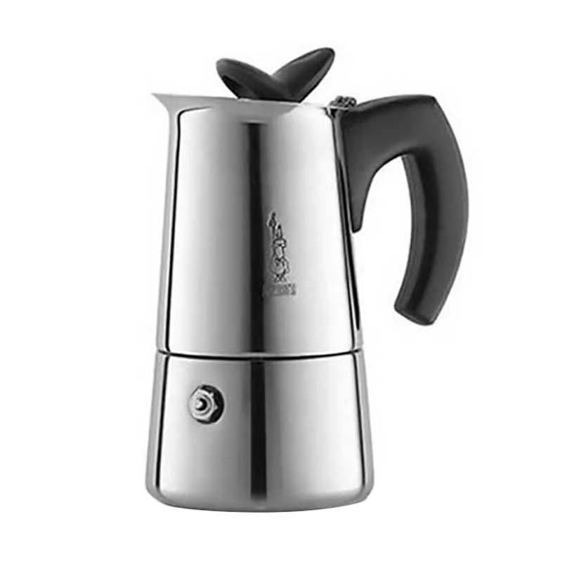 Jual Bialetti Musa Espresso Maker 10 Cups Silver/ Smoke di Seller
