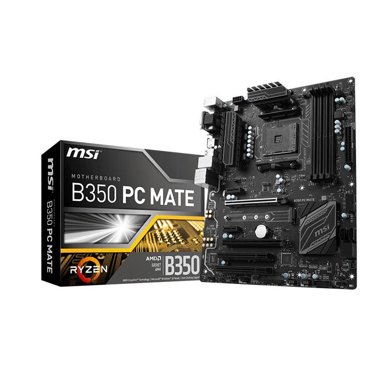 Jual MSI B350 PC Mate Motherboard di Seller Kota