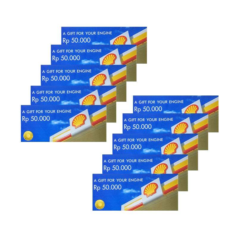 Jual FBO - Shell Voucher [Rp 500.000] Onli   ne Juli 2020