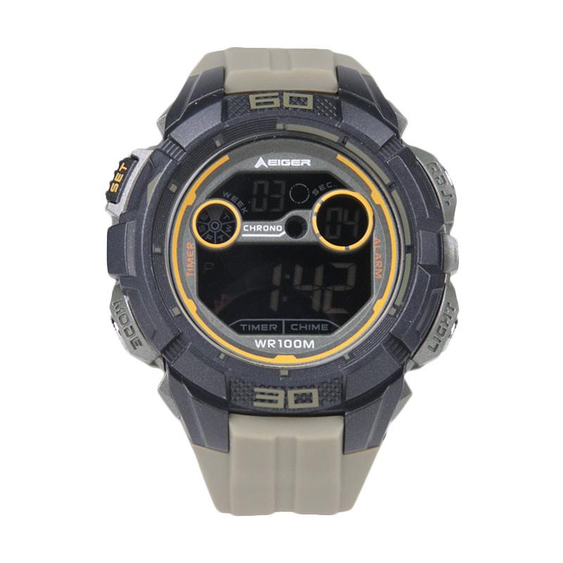 (Eiger Jam Ataca 4.0 Jam Tangan Pria - Black Olive) Online - Harga 