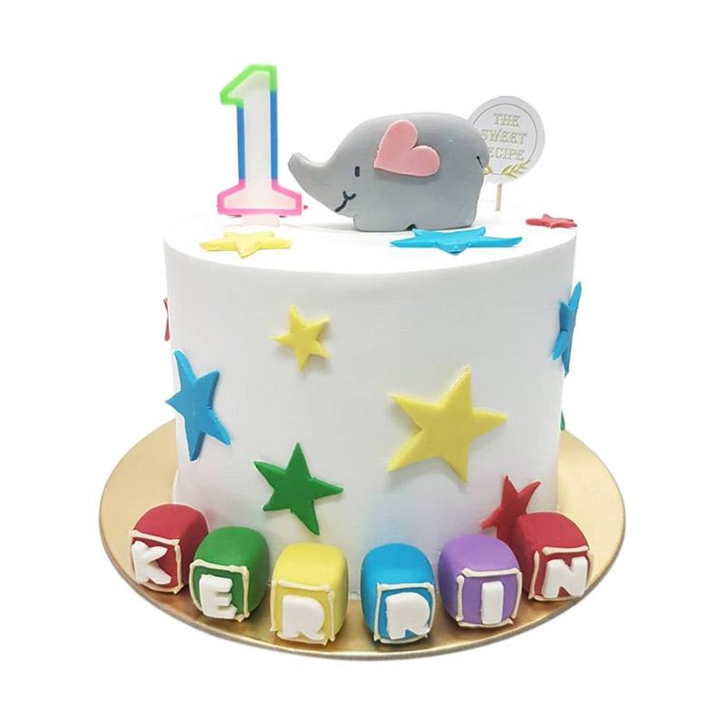 Jual The Sweet Recipe Elephant Cake Fondant di Seller THE SWEET RECIPE