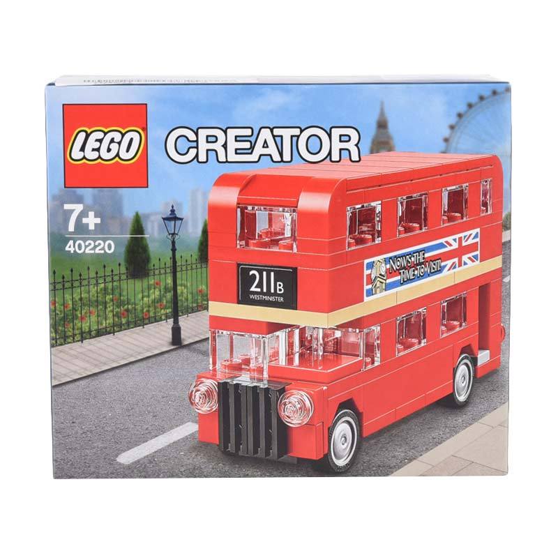 Jual Lego Creator 40220 London Bus Mainan Blok & Puzzle 