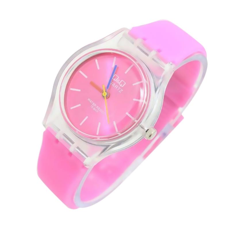 Jual Q&Q VQ50J03213AD Jam Tangan Wanita - Pink Online