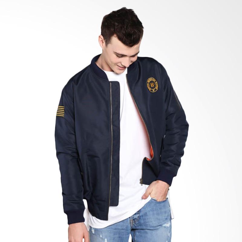 Jual Hemmeh Bomber  Jaket  Navy  Online Harga Kualitas 