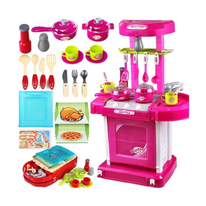 Update Harga Mainan Edukasi Kitchen Set Koper Mainan Anak 