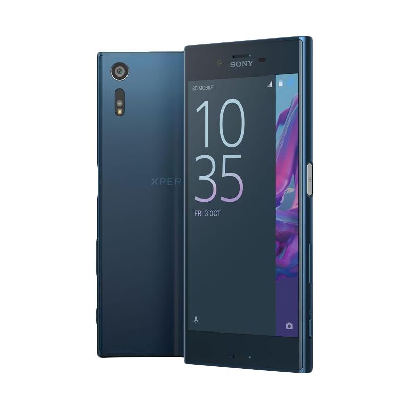 Jual SONY Xperia XZ Smartphone -Blue [64GB/ 3GB] Online 