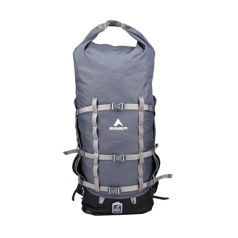 Jual Eiger Keba Borneo Tas Ransel - Abu Hitam [50 L