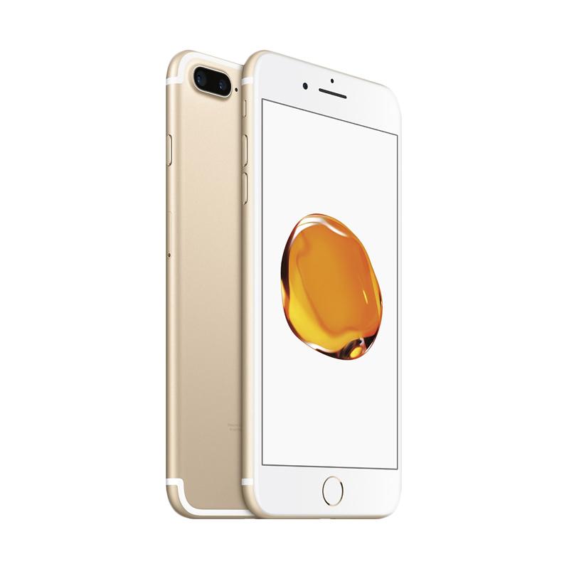 Jual Apple iPhone 7 Plus 128 GB Smartphone - Gold [Bukan Korea/Jepang