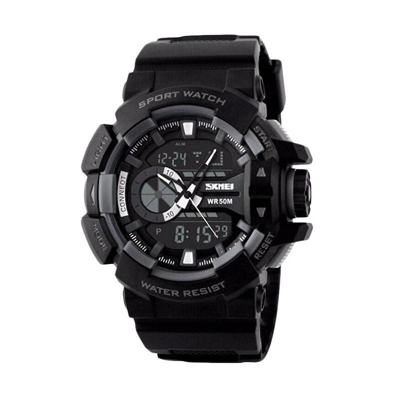 Jual Skmei 1117 Jam Tangan Pria - Hitam Online - Harga 