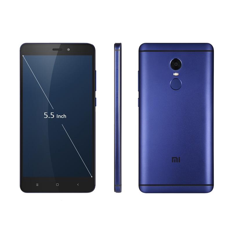 Jual Xiaomi Redmi Note 4 Smartphone - Blue [64 GB] Murah