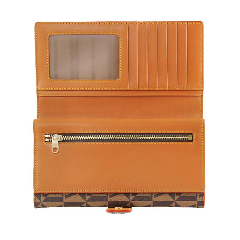 Jual Bonia Classic Monogram Tab Purse Dompet Wanita