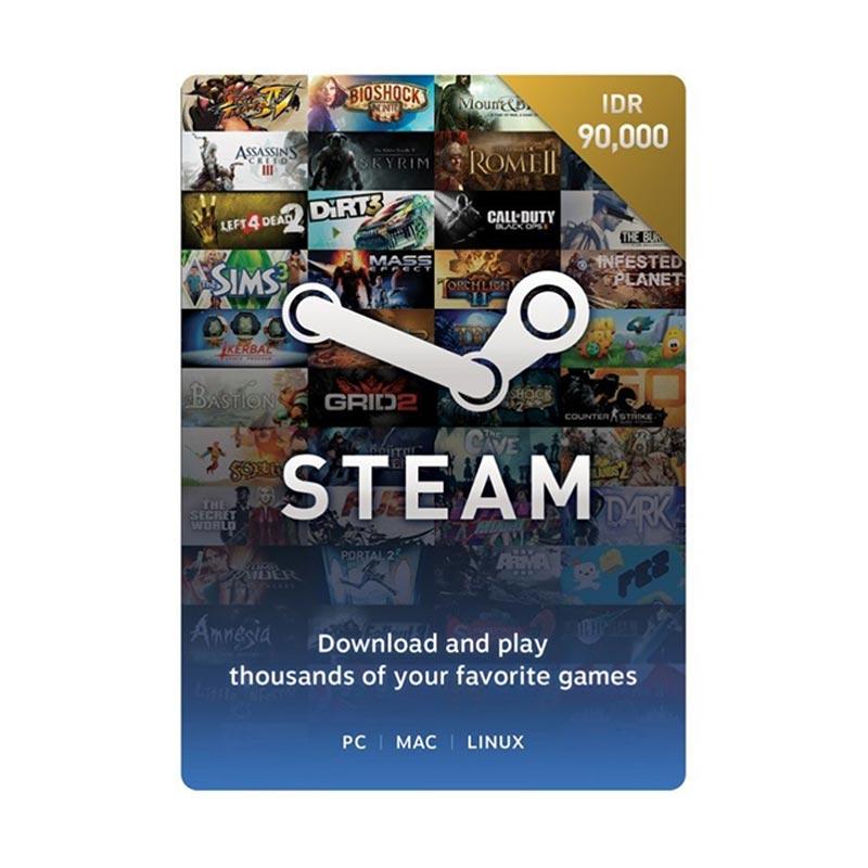 Jual Steam Wallet Voucher Game [IDR 90.000] di Seller LITTLEGAMESHOP - Kota Malang, Jawa Timur