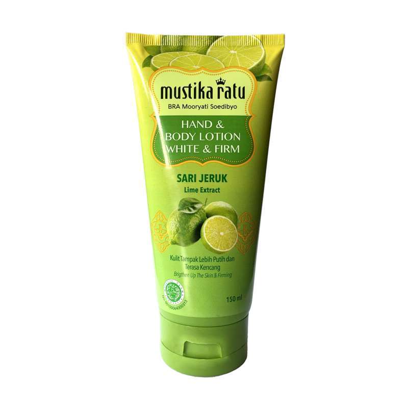 Jual [mustika Ratu] Hand & Body Lotion White & Firm Sari Jeruk 150ml Whitening Mengencangkan Di