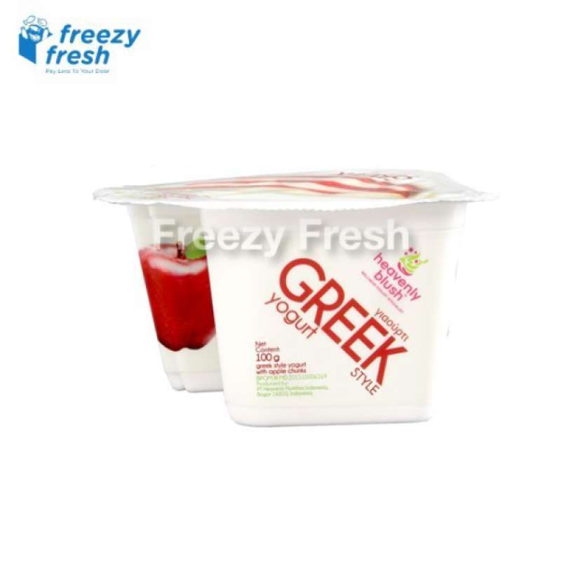 Jual Greek Yogurt HEAVENLY BLUSH, Rasa Apple di Seller Freezy Fresh