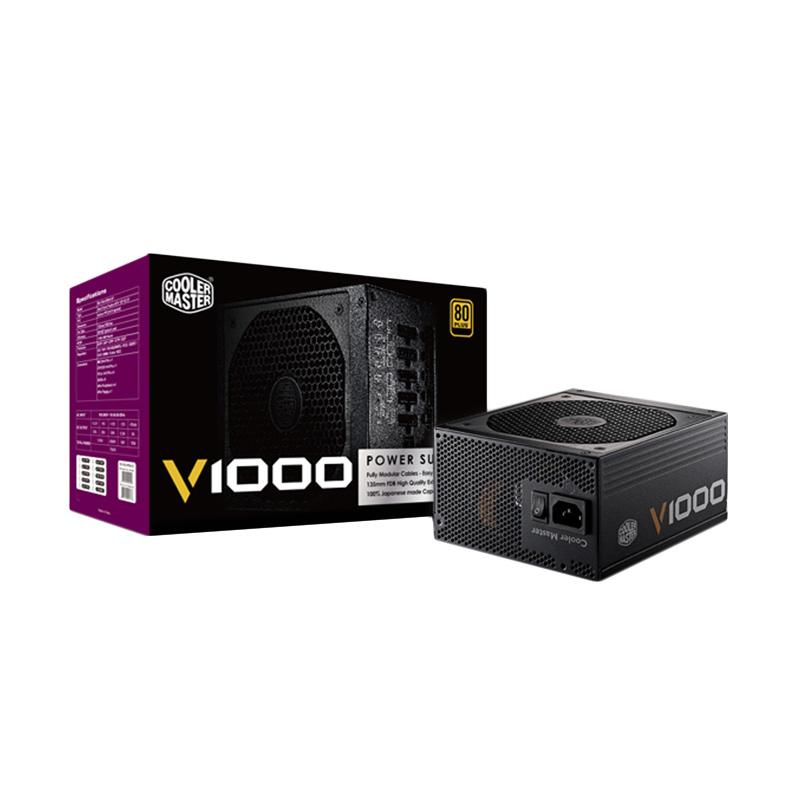 Promo Cooler Master V1000 Power Supply [1000W/ 80 Plus Gold/ Full ...