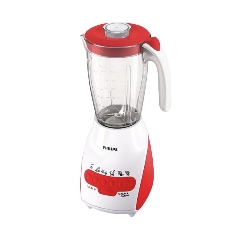 Jual PHILIPS Blender Plastik 2 Liter HR2115 - Merah Online